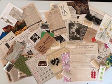 Vintage Scrapbooking Supplies Kit, 50Pcs Junk Journal Kit