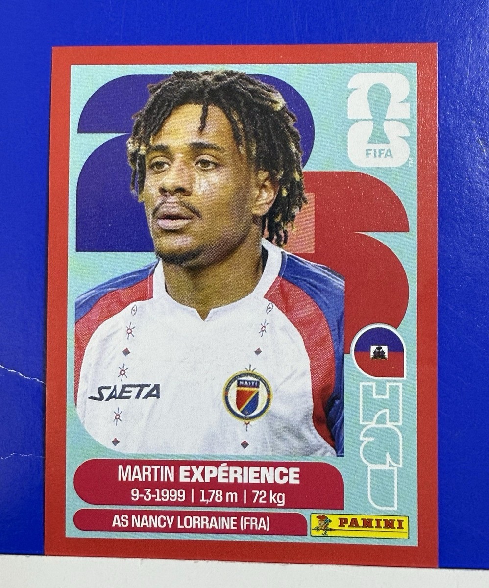 2026 Panini FIFA World Cup Red Sticker Martin Experience HAI 4