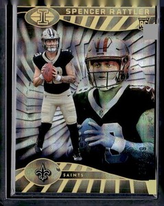 2024 Panini Illusions #62 Spencer Rattler Mirrored Trophy Collection #/499