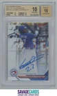 2016 Bowman's Best of 2016 Auto Vladimir Guerrero Jr. BGS 10 #B16-VG Toronto