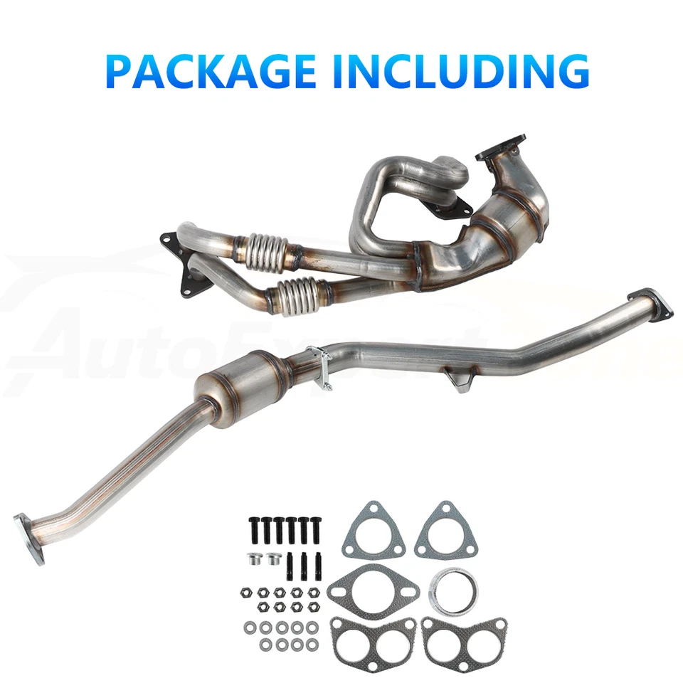 Front & Rear Catalytic Converter Set For 2006-2009 Subaru Legacy / Outback 2.5L Foto 2 de 4