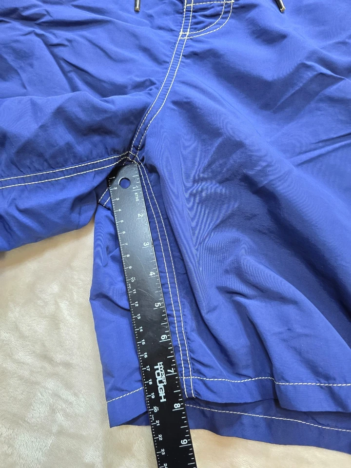 Polo Ralph Lauren Shorts Mens XL Blue Swim Outdoors Pink Pony Casual Pocket - Image 4 of 4