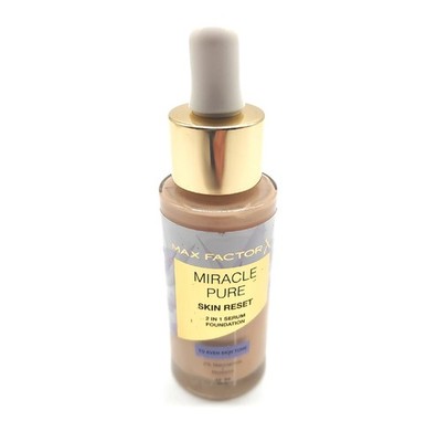 Max Factor Serum Foundation Make up Miracle Pure 2in1 Skin Reset Formel Fair Ton