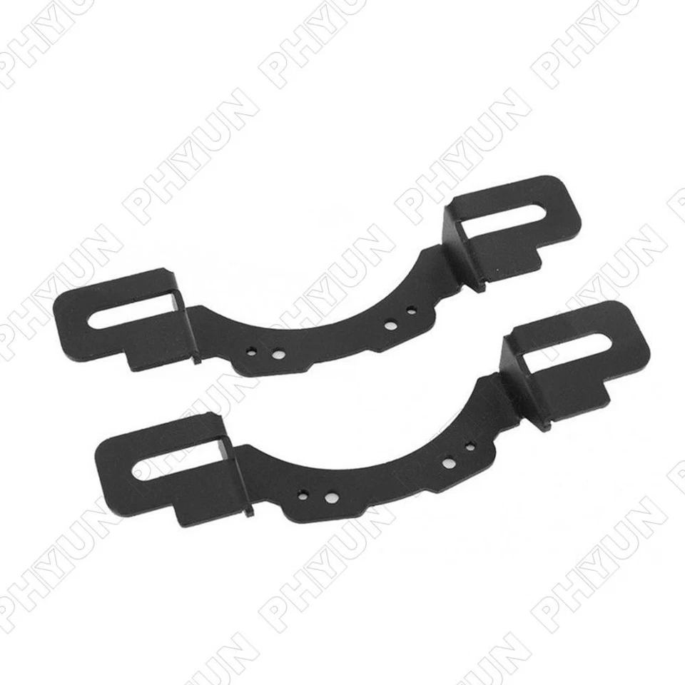 2Pcs LED Fog Light Brackets 4'' For 2013-2017 Jeep Wrangler JK 10th Front Bumper - Image 2 of 4