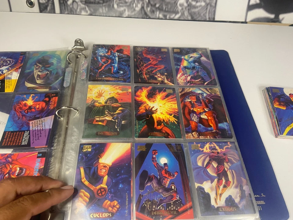 1994 MARVEL MASTERPIECES BASE / 22SIGNATURE / LOTS OF EXTRAS INCOMPLETE SET - Image 4 of 4