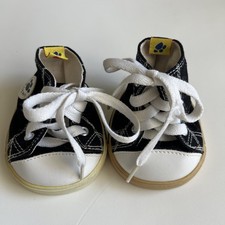 Build A Bear Workshop BABW Black & White Shoe...