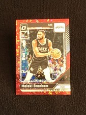 Panini Donruss Optic 2024-25 Malaki Branham /75 Red Disco Prizm #39 Spurs