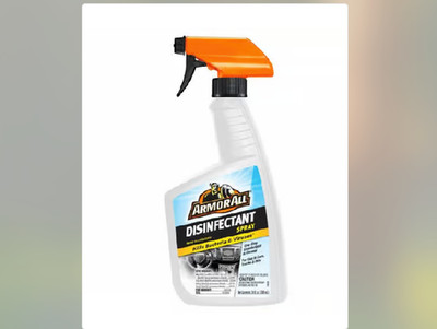 1 New Sealed Armor All Disinfectant & Cleaner 32oz Spray Safe on Auto Detailing