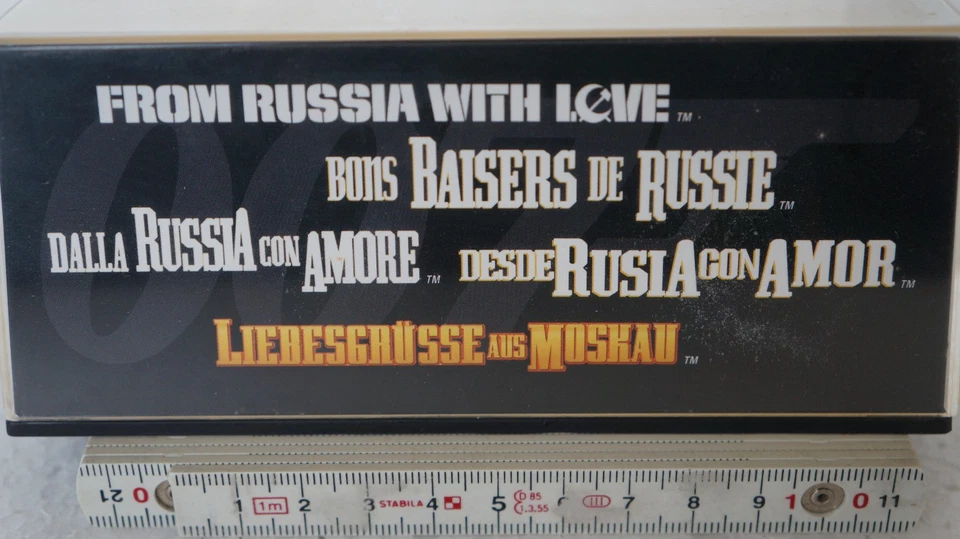 JAMES BOND Modellauto Collection FORD aus Liebesgrüße aus Moskau - Bild 4 von 4