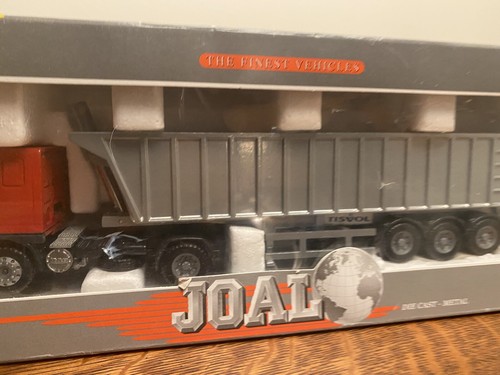 JOAL REF.351 DAF 95XF TIPPER TRAILER 1.50 SCALE NIB DCP - Picture 8 of 11