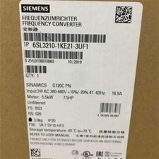 6SL3210-1KE21-3UF1 NEW SIEMENS SINAMICS G120C...