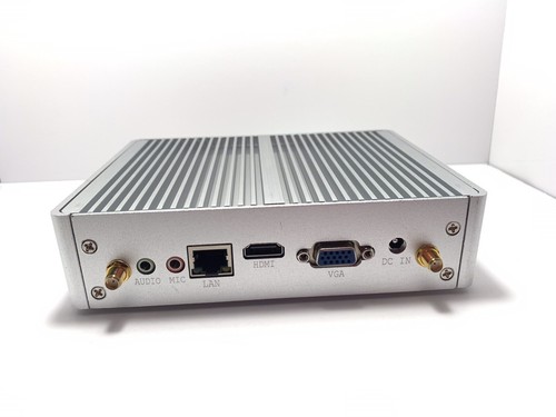 XCY Mini PC Intel Core i3-4012Y DDR III 4GB HDMI VGA 6* USB Wifi. Silver. NEW. - Picture 5 of 8