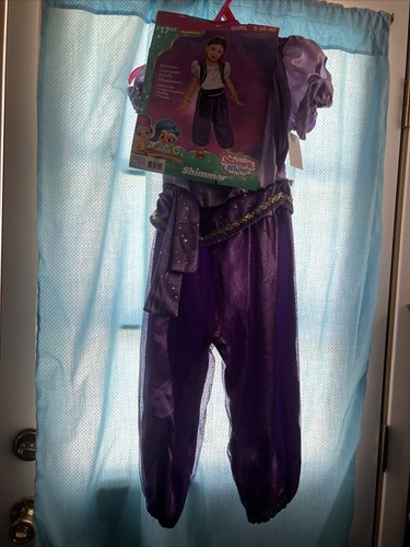 NWT Girl Shimmer and Shine Genie Shimmer Costume halloween dress up pretend play - Picture 2 of 6