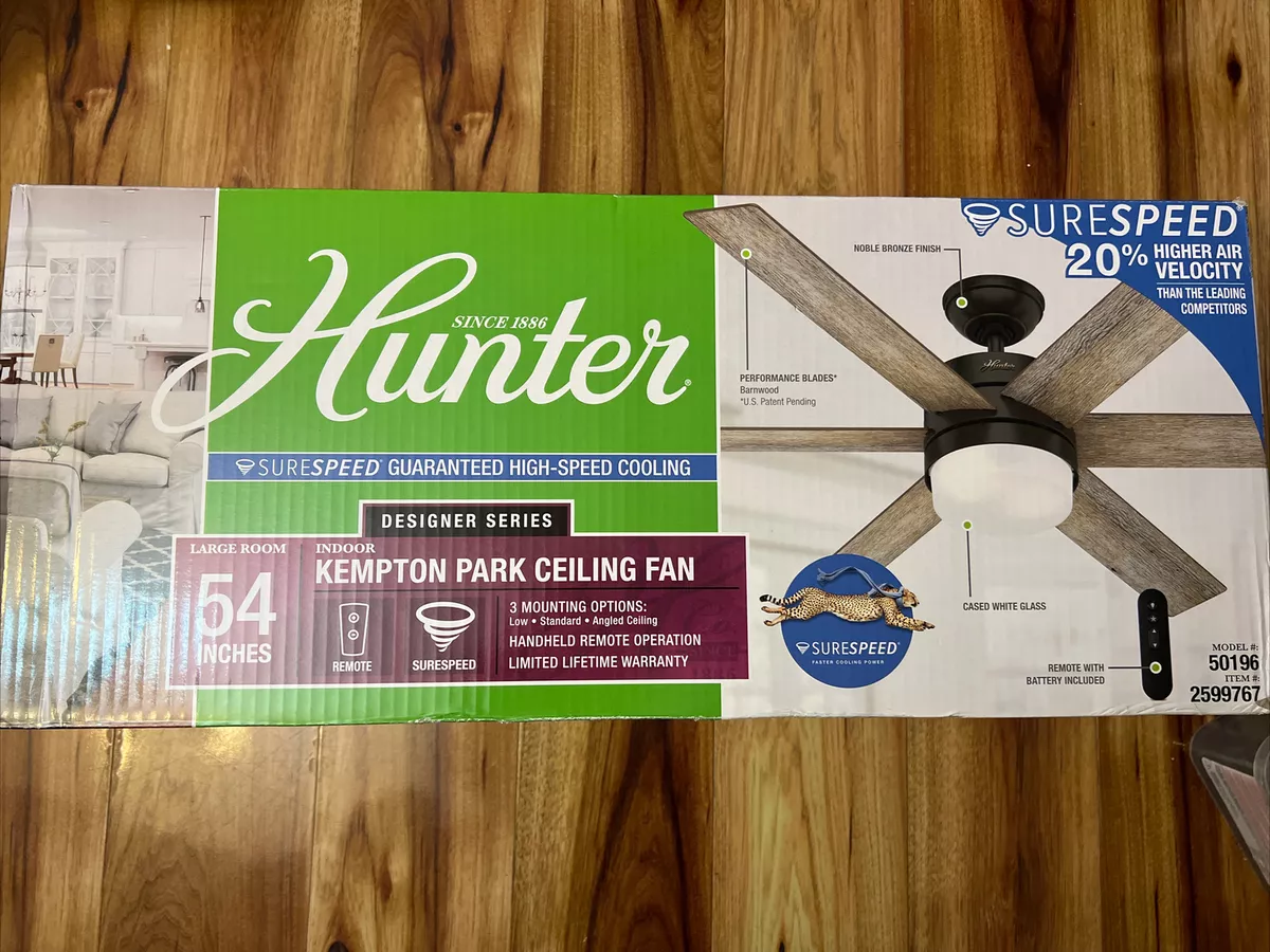 Hunter Apex 54 Led Ceiling Fan Shelly Lighting