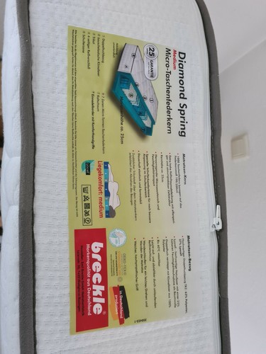 Diamond Spring Micro-Taschenfederkern Matratze - NEU - Bild 6 von 7