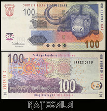 SOUTH AFRICA 100 Rand ND (2005) PICK-131a XF-AUNC Serial EP9221571 D