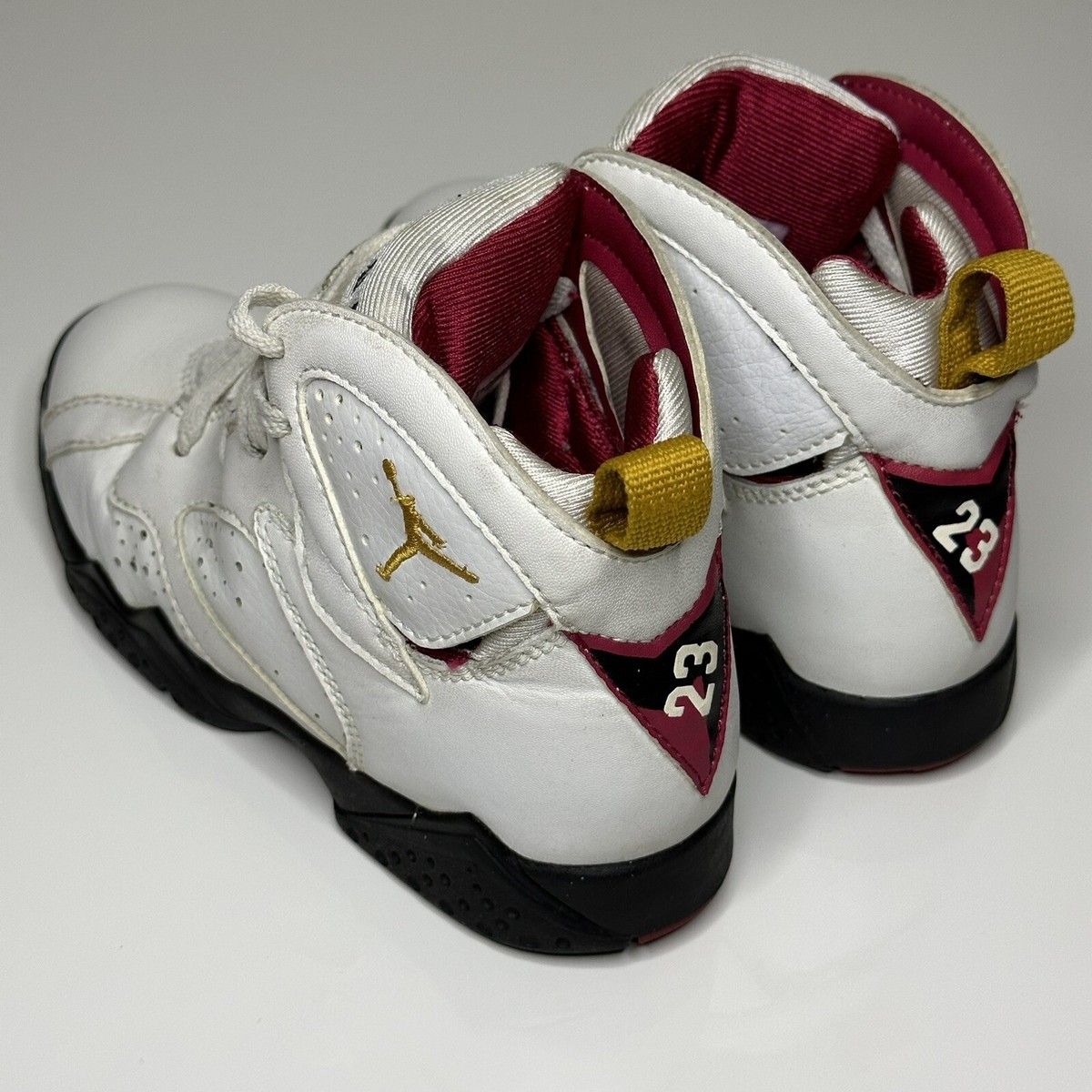 Nike Air Jordan 7 Retro Cardinal 2005 PS 304773 101 Size 13 With