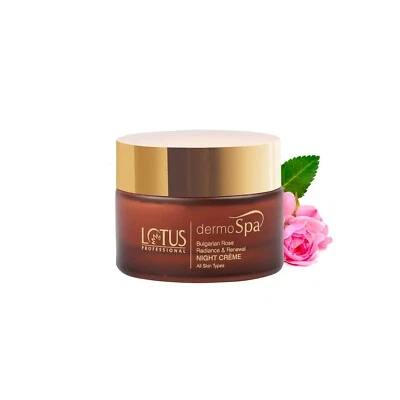 Lotus Professional Dermo Spa Bulgarian Rose Radiance and Renewal Night Creme 50g