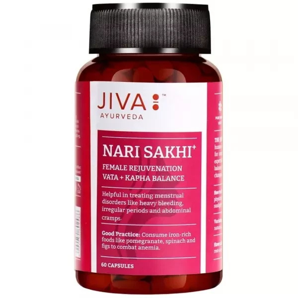 Jiva Ayurveda Nari Sakhi (60 Capsules) Herbal Ayurvedic Women Wellness