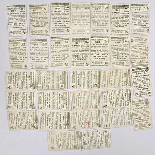 LOTTO 30 FIGURINE PANINI CAMPIONATO DI CALCIO 1978/79 NUOVE CON VELINA - Bild 2 von 2