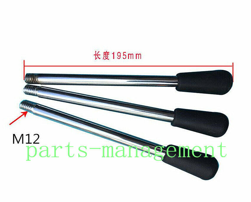 3pc M12 Thread Handle for Bench Drill Z512, Z516, Drilling Machine Z4116, Z4120 eBay