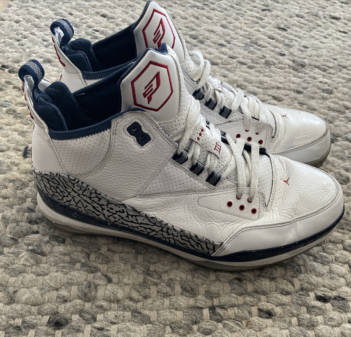 Nike Jordan CP3 Tribute 407451-101 Mid-Cut Sneakers White US