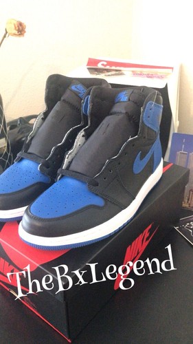 Air Jordan 1 Retro high(Royles 2017)100% Authentic size 9.5 basketball - Picture 3 of 7