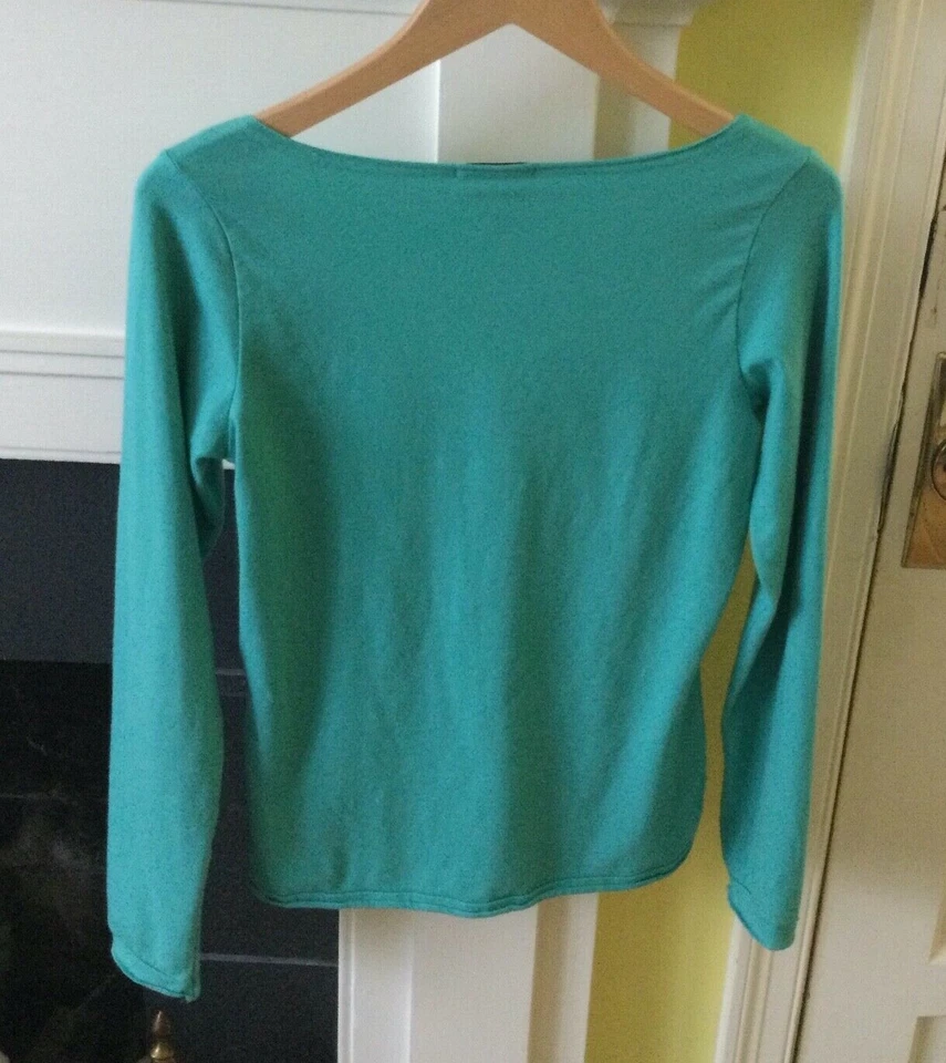 Royal Robbins 户外旅行上衣长袖 Pintuck 大圆领衬衫 - 尺寸 S — 第 3/4 张图片