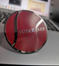 Vintage Studebaker Radiator Grill Bonnet Hood Badge Emblem Brass Metal