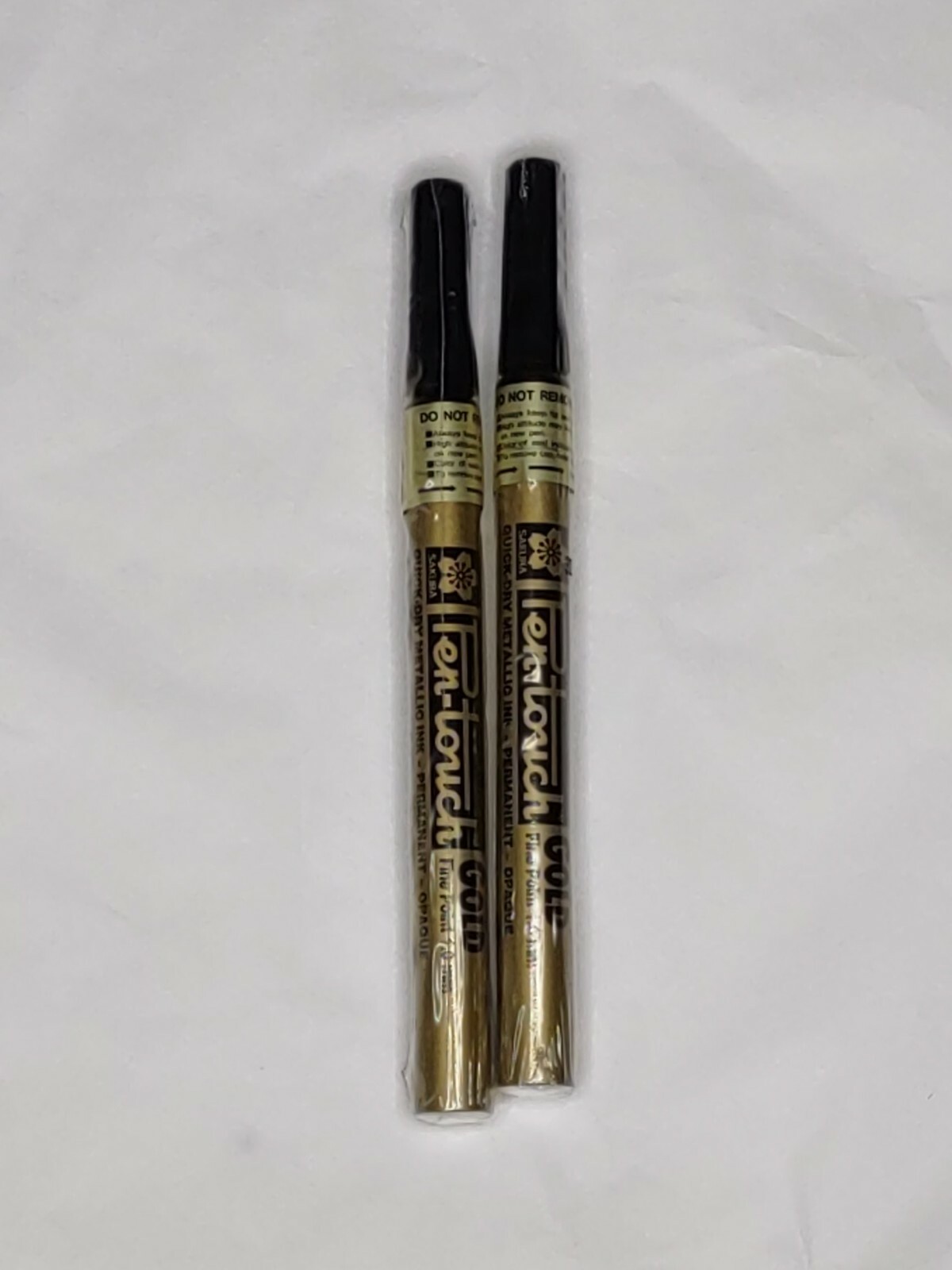 Pen-Touch Gold Fine Point 1.0 mm Metallic Ink Marker Sealed 