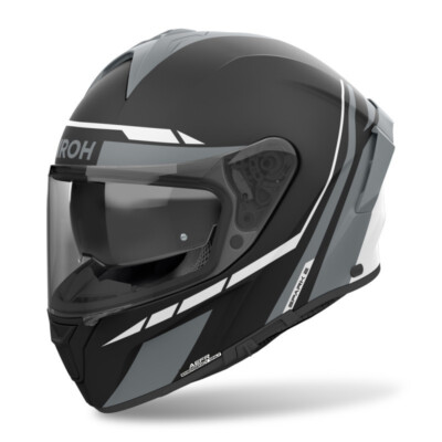 Airoh Spark 2 Spinner Full Face Helmet Gray Matte Size XS