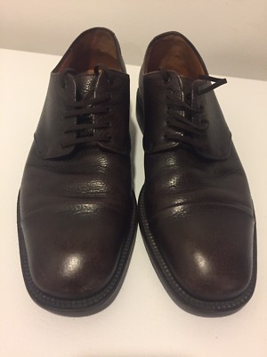 SALVATORE FERRAGAMO STUDIO PEBBLED LEATHER OXFORDS Salvatore Ferragamo | Shoes | Salvatore Ferragamo Studio  main image 2