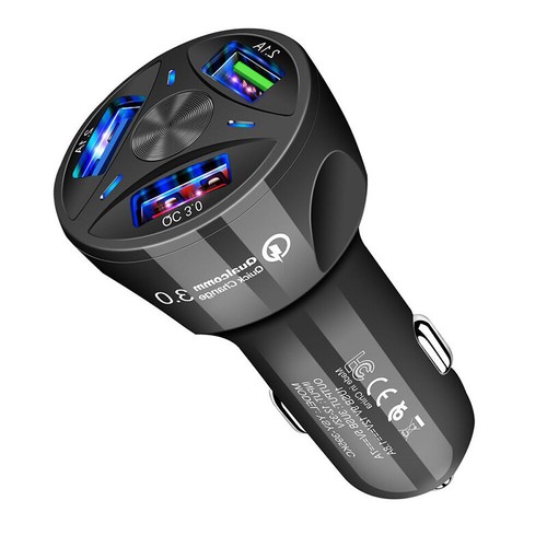 Car Accessories For iPhone Charger Samsung Fast Charging Cigarette Lighter - - Picture 9 of 14