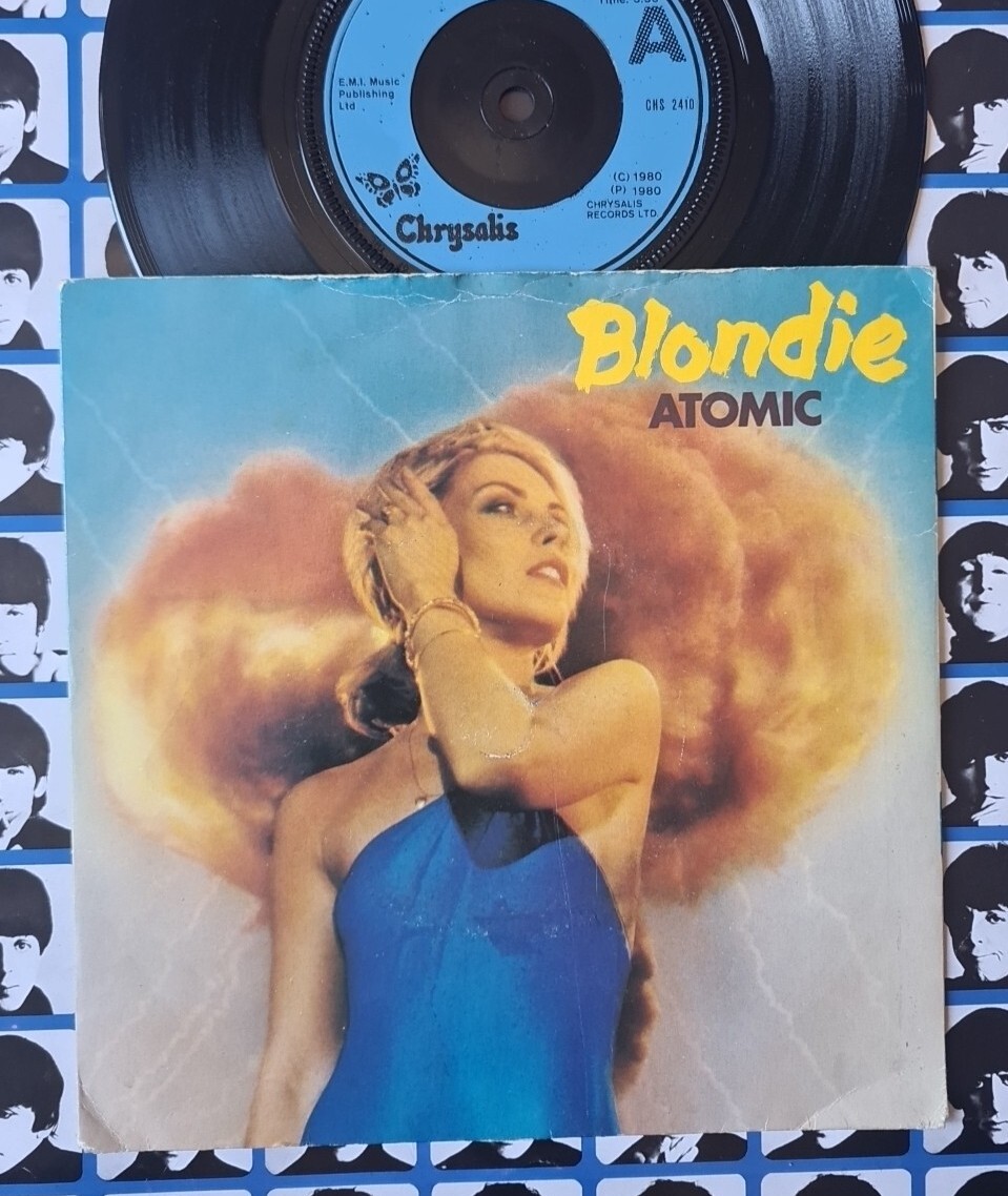 Blondie Atomic 1980 UK PS 7 Blondie Atomic 1980 UK PS 7