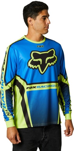 Camiseta deportiva FOX para hombre adulto Octain LS LE todoterreno/MX/ATV/Motocross 29286 - Imagen 3 de 12
