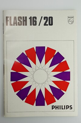 PHILIPS flash 16/20 Blitz-Bedienungsanleitung, 28 S. multilingual: D/E/F/Es/NL/I