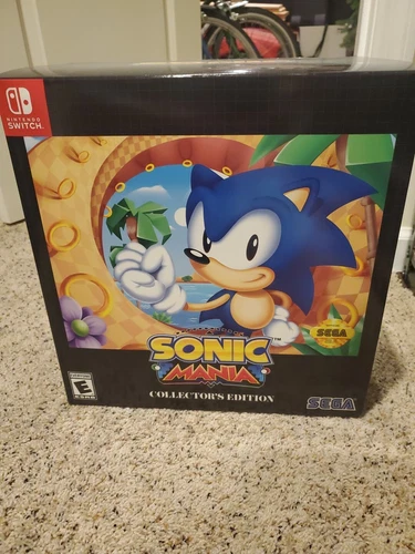 Brand New Factory Sealed Sonic Mania: Collector's Edition Nintendo Switch 2017