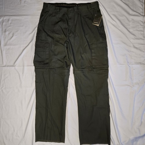Boy Scouts of America Womens 18 Centennial Canvas Zip Off Uniform Pants Green