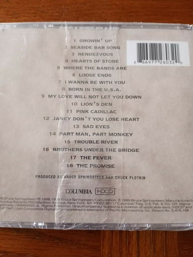 NEW SEALED 1999 BRUCE SPRINGSTEEN 18 TRACKS CD..SEALED  - Picture 2 of 2