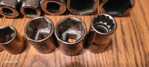 Craftsman Laser Etched Sockets, SAE, 6 and 12 Point, Made in USA - Picture 9 of 11