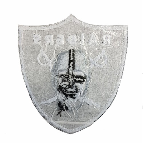Wholesale Las Vegas Raiders Football Size 2.9"x3.0" Iron on Embroidered Patch - Picture 8 of 12