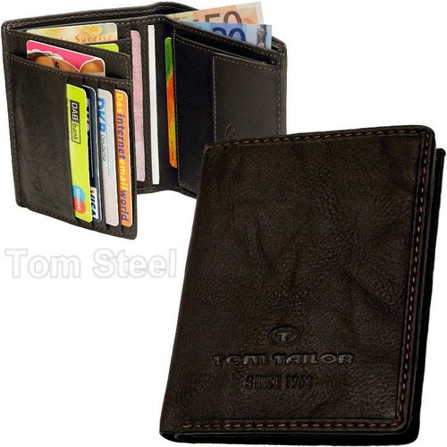 Brieftasche Geldbörse Geldbeutel Portemonnaie Hochformat TOM TAILOR Since 1962