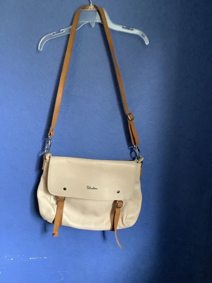 Bolso Bandolera Bolso de Hombro Valentina Italia Cuero Guijarro Foto 2 de 4
