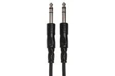 Hosa CSS-105 Balanced Interconnect Cable, 1/4" TRS to Same - 5 Foot