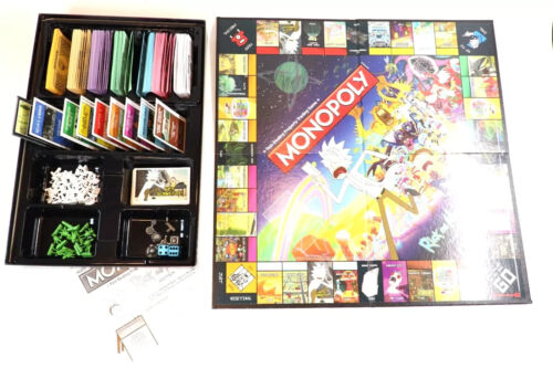 Rick and Morty Monopoly Adult Swim Edition Board Game - Picture 3 of 6
