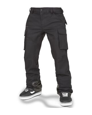 Volcom New Articulated Men's Snow Pants, Black, Medium | eBay