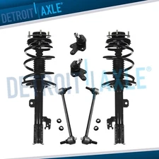 Front Struts w/Spring Sway Bars Ball Joints for 2009 2010 2011 2012 Toyota Venza