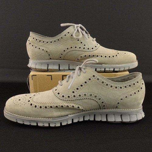 Men Cole Haan Grand 0 Size 9M Tan Knit 