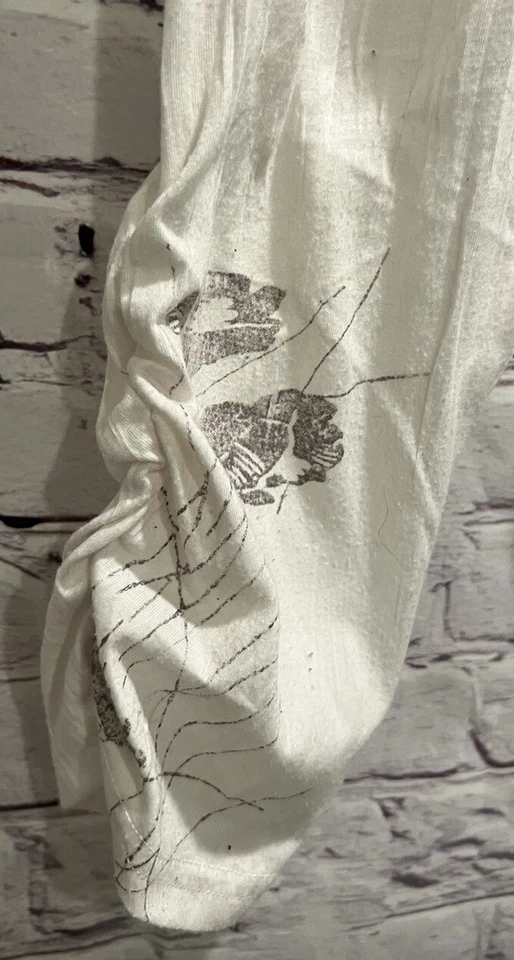 Pantalones Jean Bourget Diseñador Francés Niña Marfil Mezcla Algodón Lados Elásticos 5T Foto 3 de 4