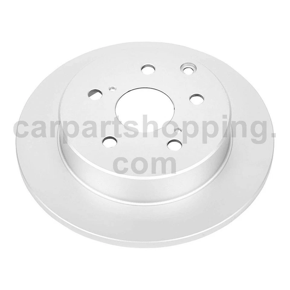 2 rotores de freno traseros para Toyota RAV4_C 2006 2007 2008 2009 2010 2011 2012 2013 Foto 2 de 2